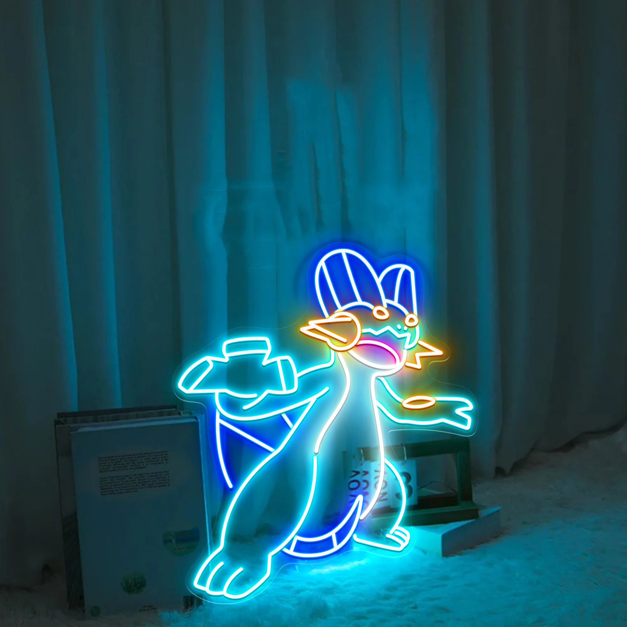 Swampert Pokemon Neon Signs