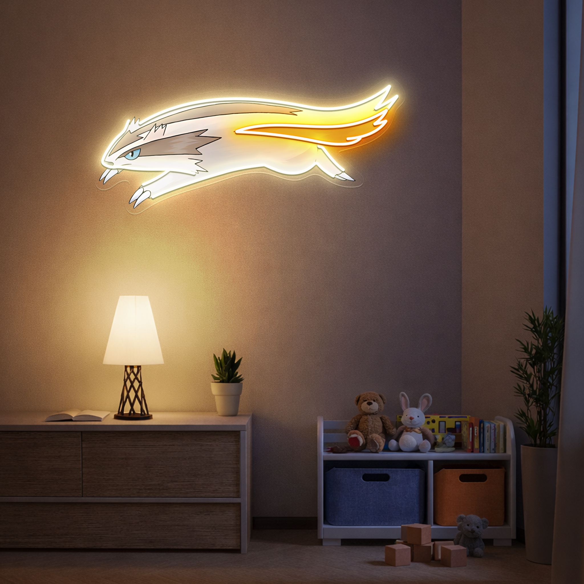 Linoone Pokemon UV Sign