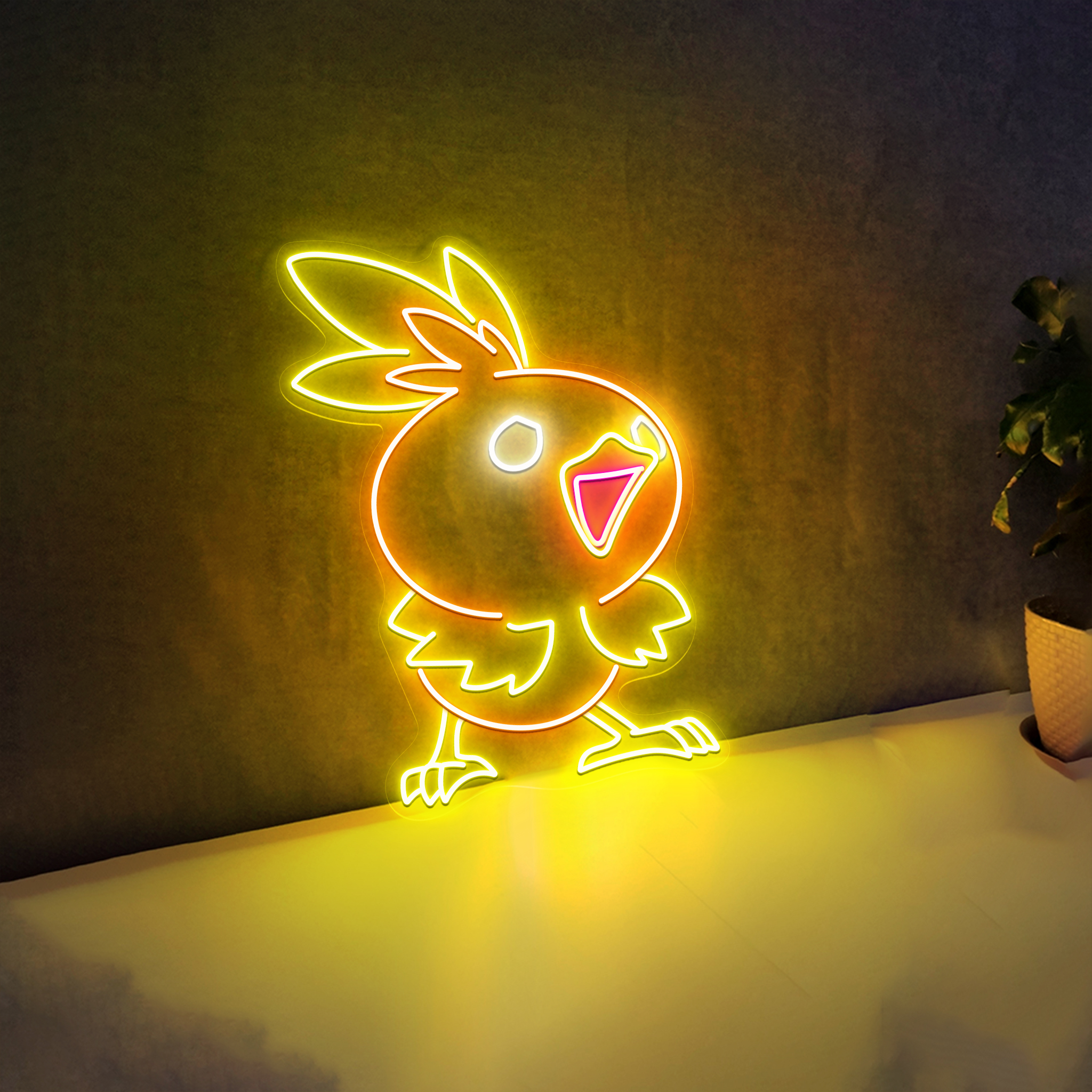 Pokemon Torchic Neon Sign