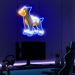 Pokemon Houndour UV Sign