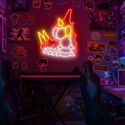 Pokemon Wurmple Neon Sign