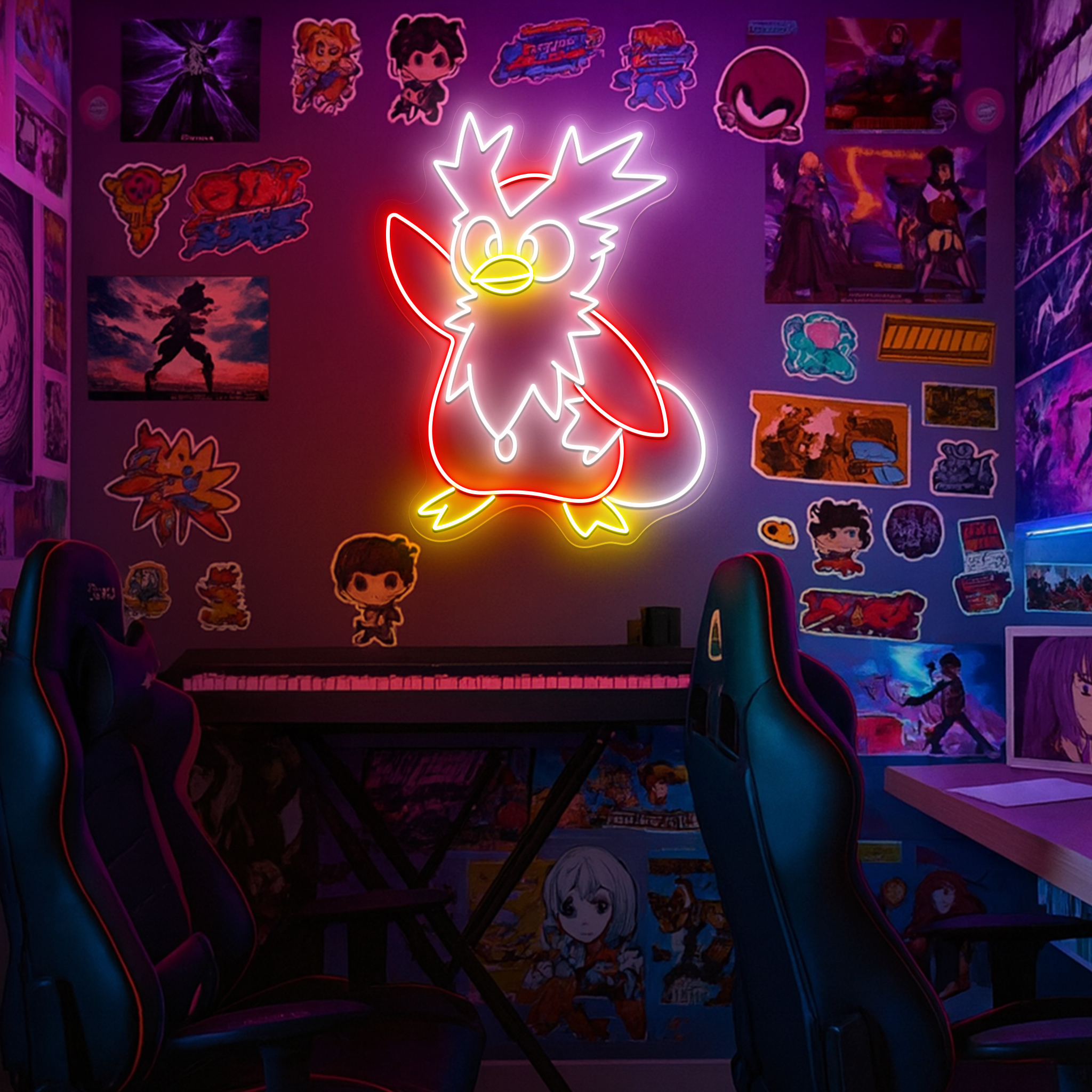 Pokemon Delibird Neon Signs