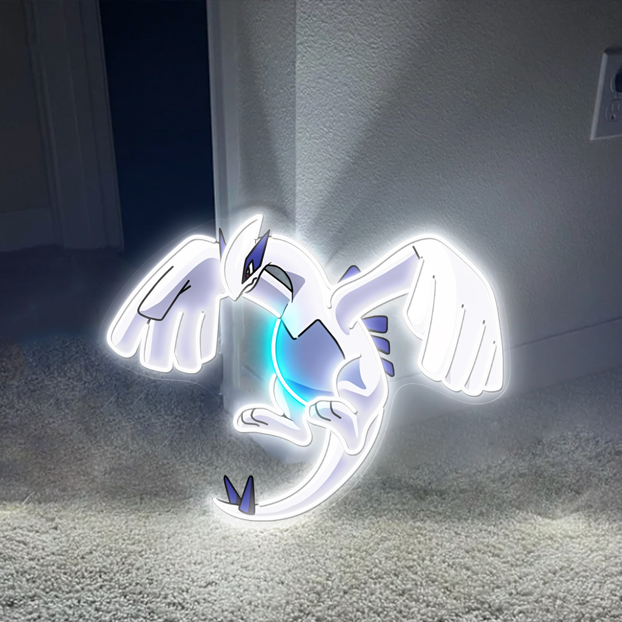 Lugia Pokemon UV Sign