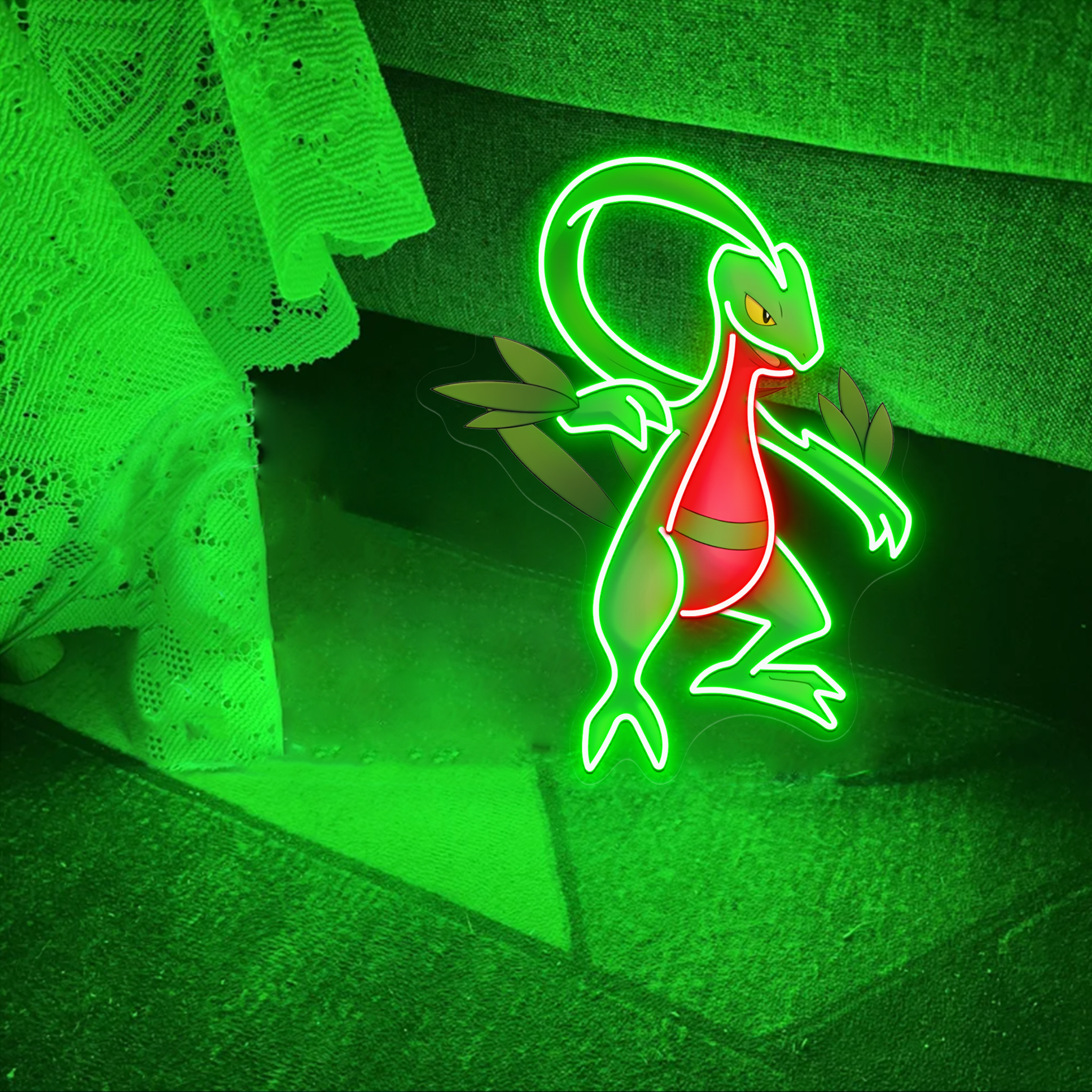 Grovyle Pokemon UV Signs