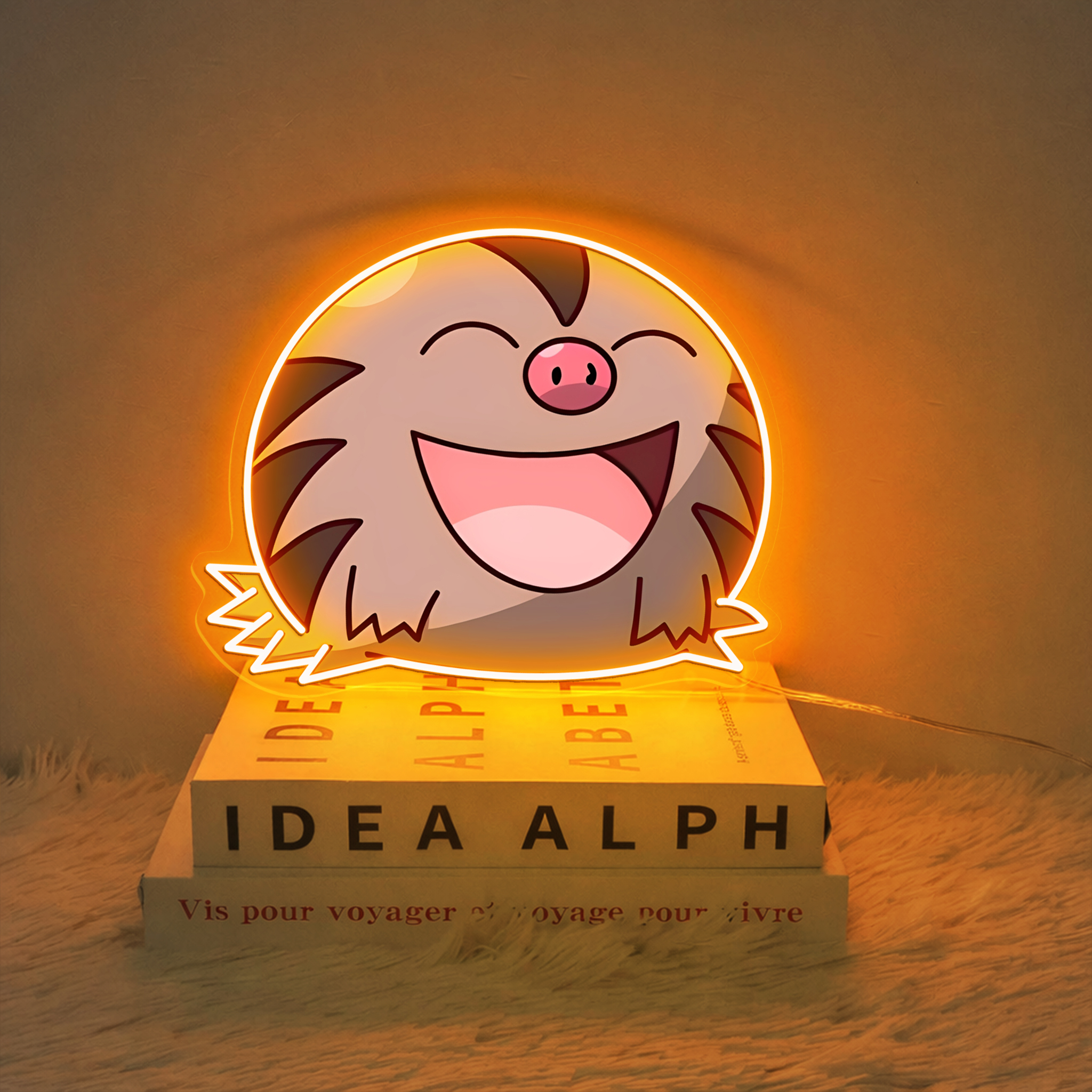 Swinub Pokemon UV Sign