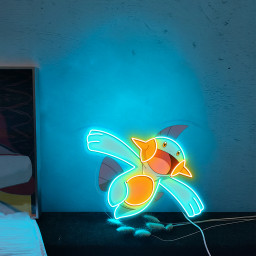 Marshtomp Pokemon UV Sign