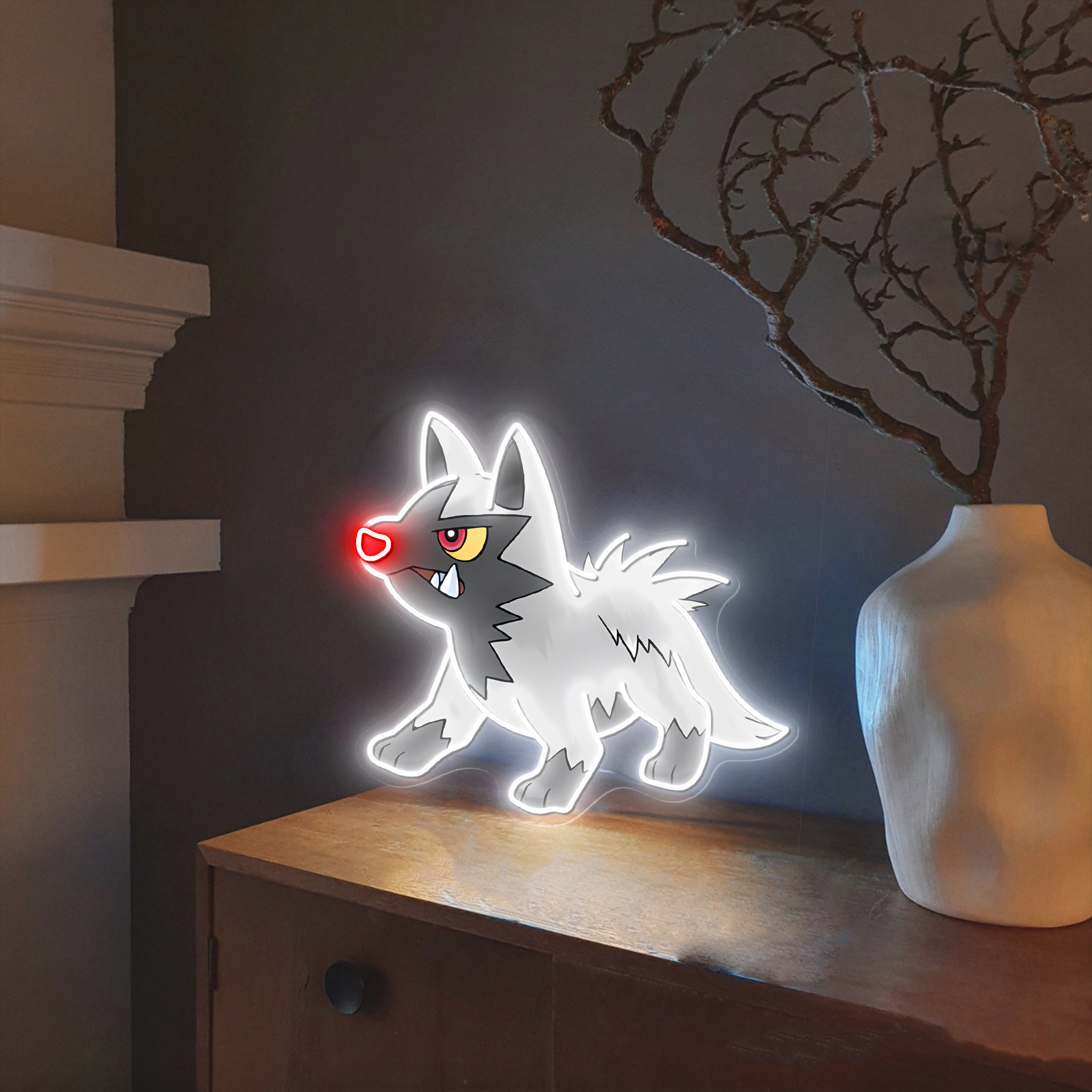 Pokemon Poochyena UV Sign