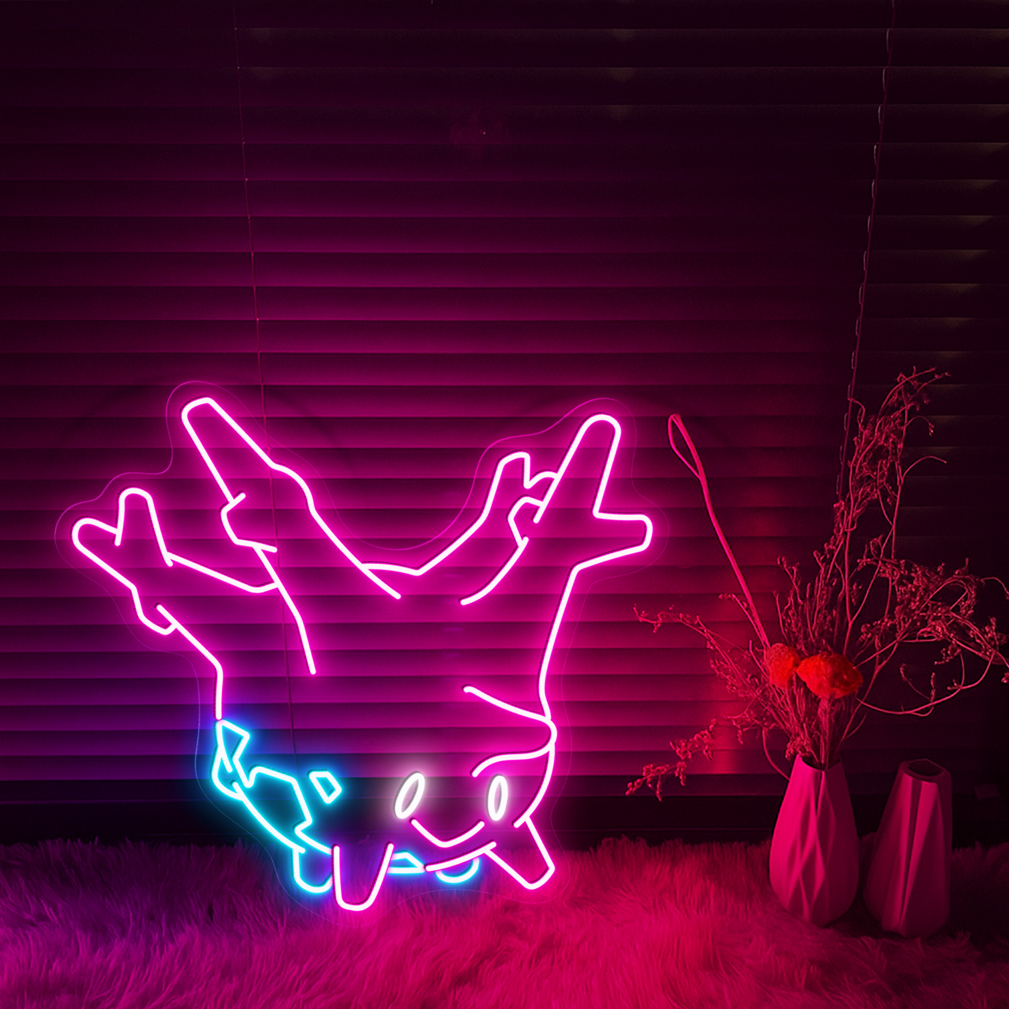 Pokemon Corsola Neon Signs