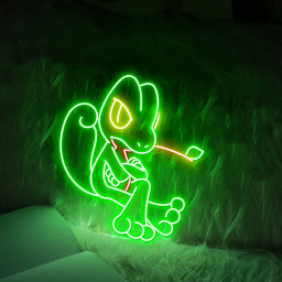 Pokemon Treecko Neon Sign