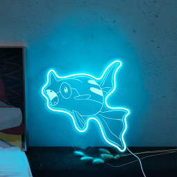 Pokemon Remoraid Laser Sign