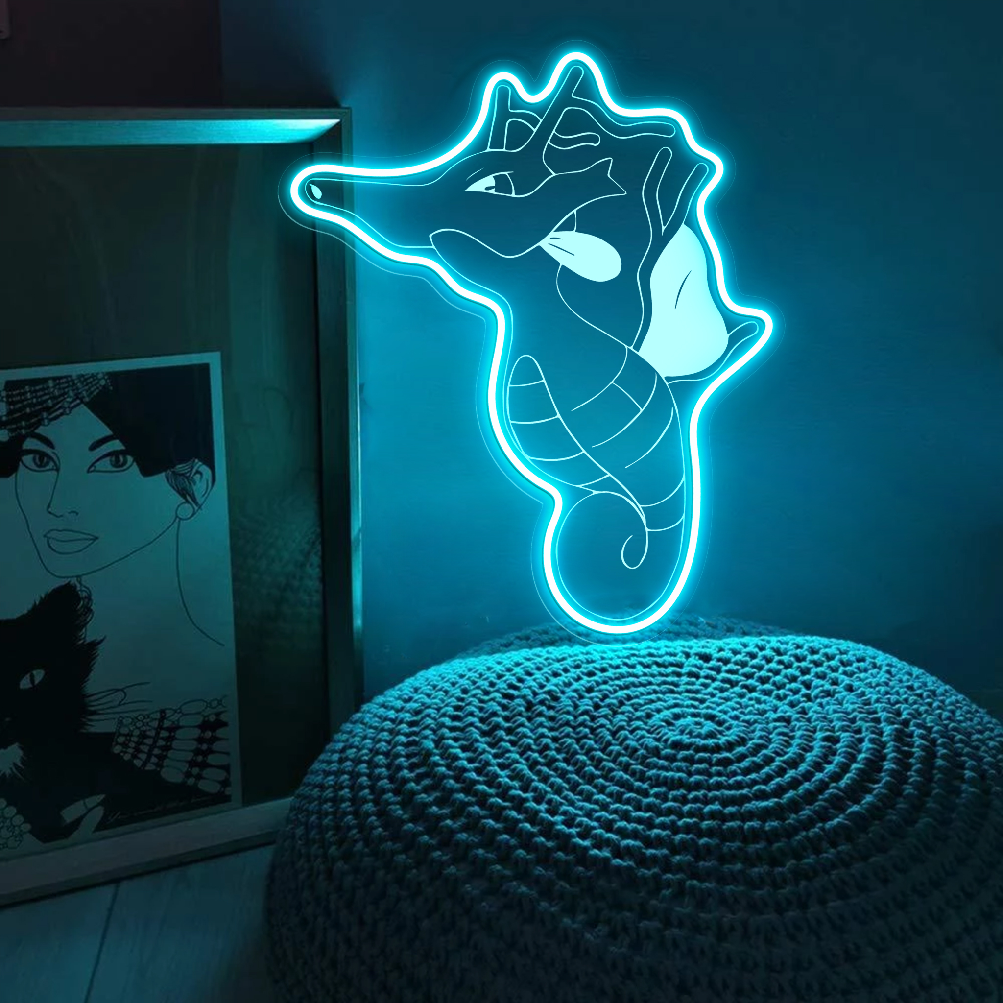 Pokemon Kingdra Laser Sign