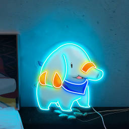 Pokemon Phanpy UV Sign