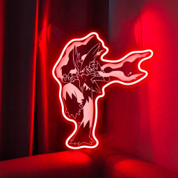 Pokemon Blaziken Laser Sign