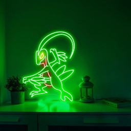 Pokemon Grovyle Neon Signs