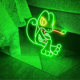 Pokemon Treecko Neon Sign