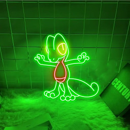 Pokemon Treecko Neon Signs