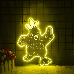 Combusken Pokemon Laser Signs