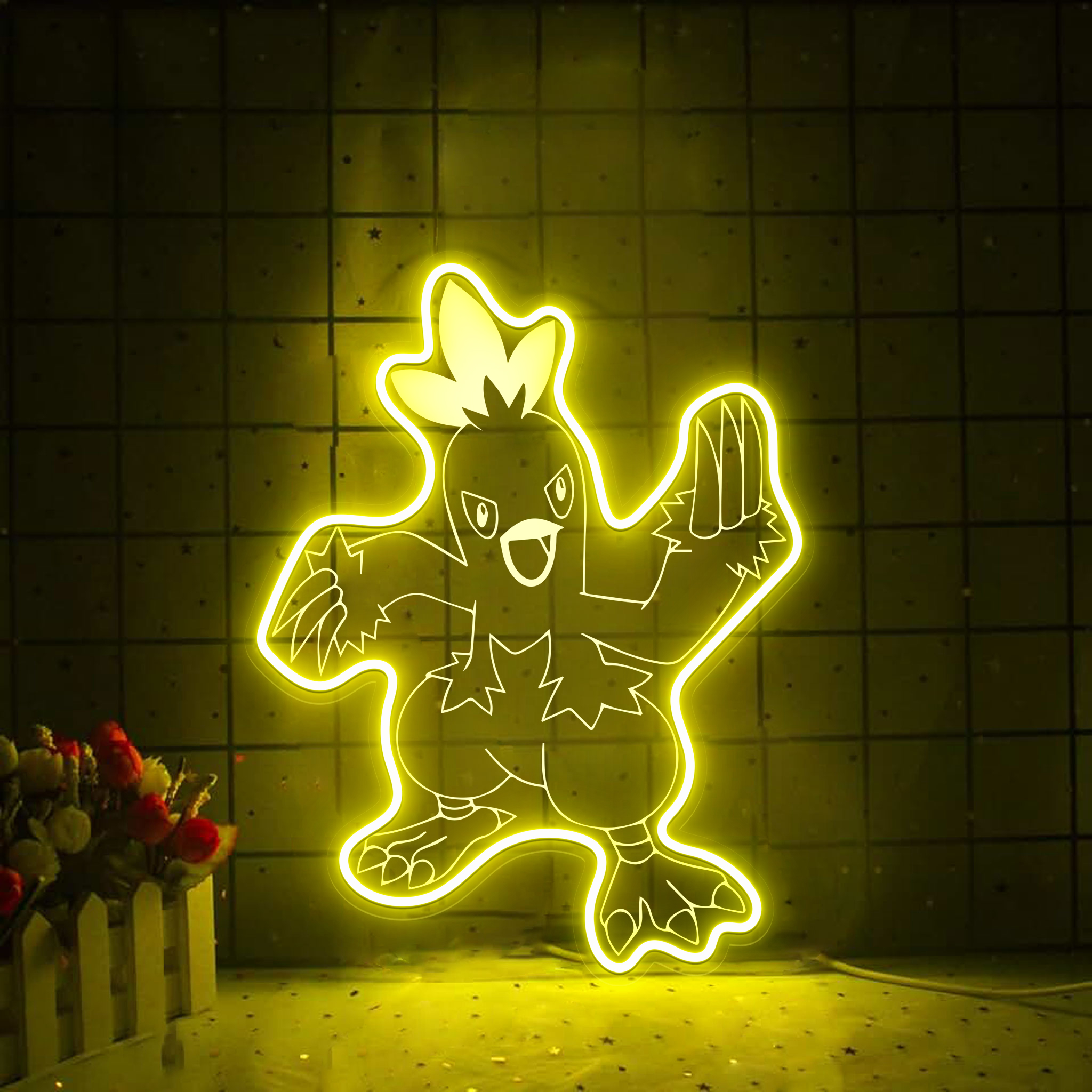 Combusken Pokemon Laser Signs