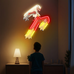 Pokemon Blaziken UV Signs