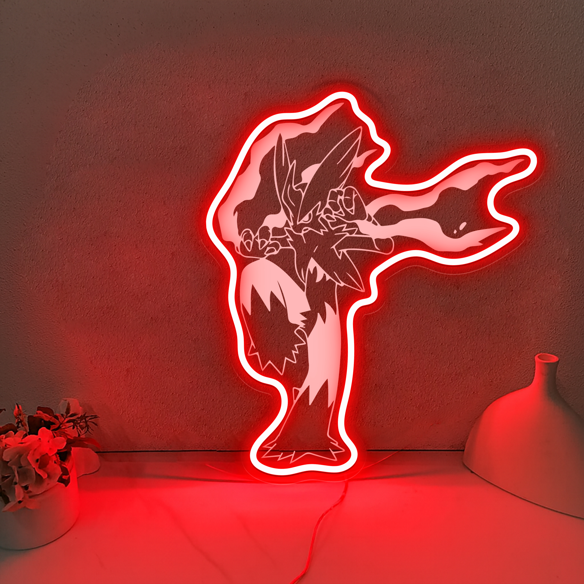 Pokemon Blaziken Laser Sign