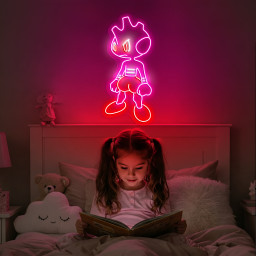 Pokemon Tyrogue Neon Sign