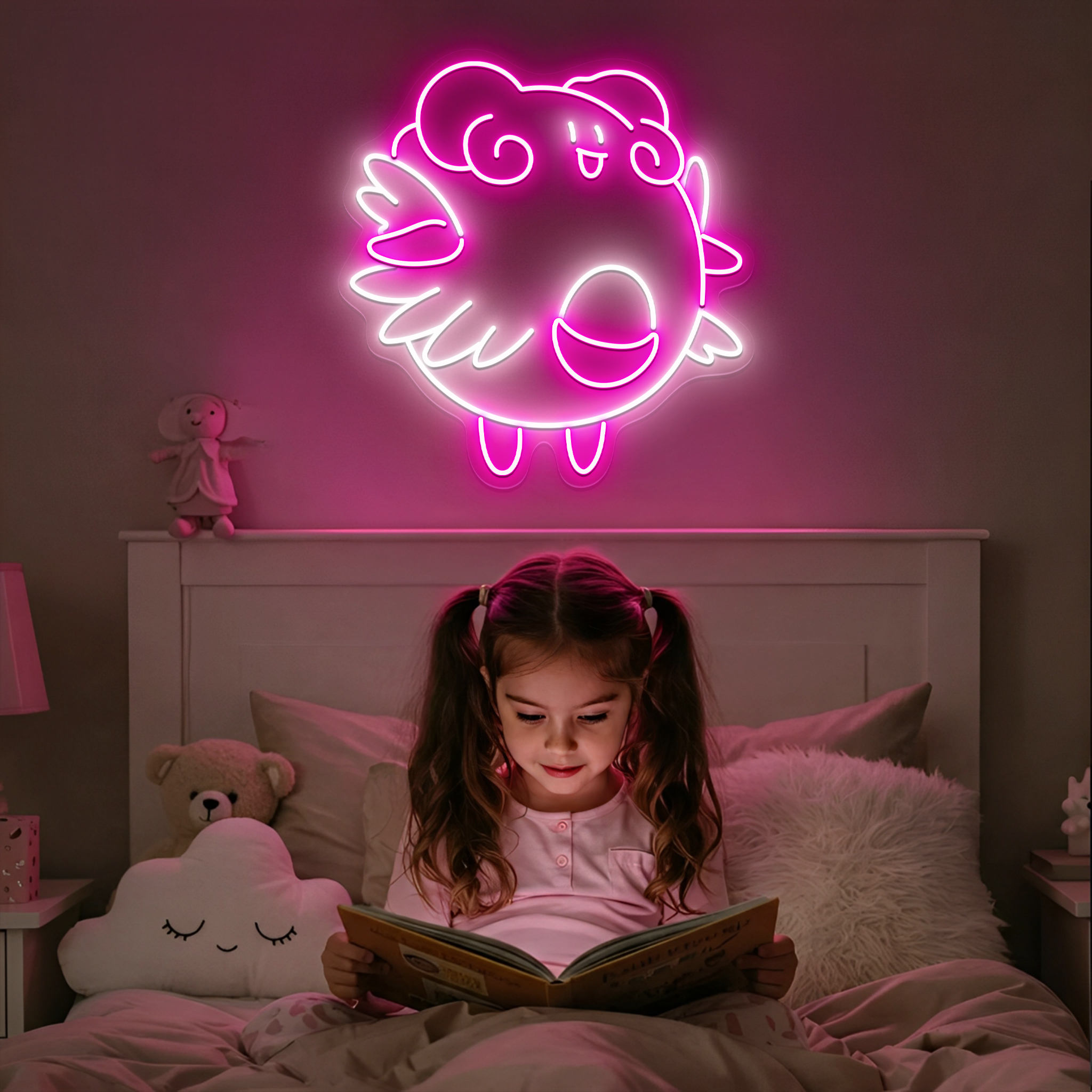 Blissey Pokemon Neon Signs
