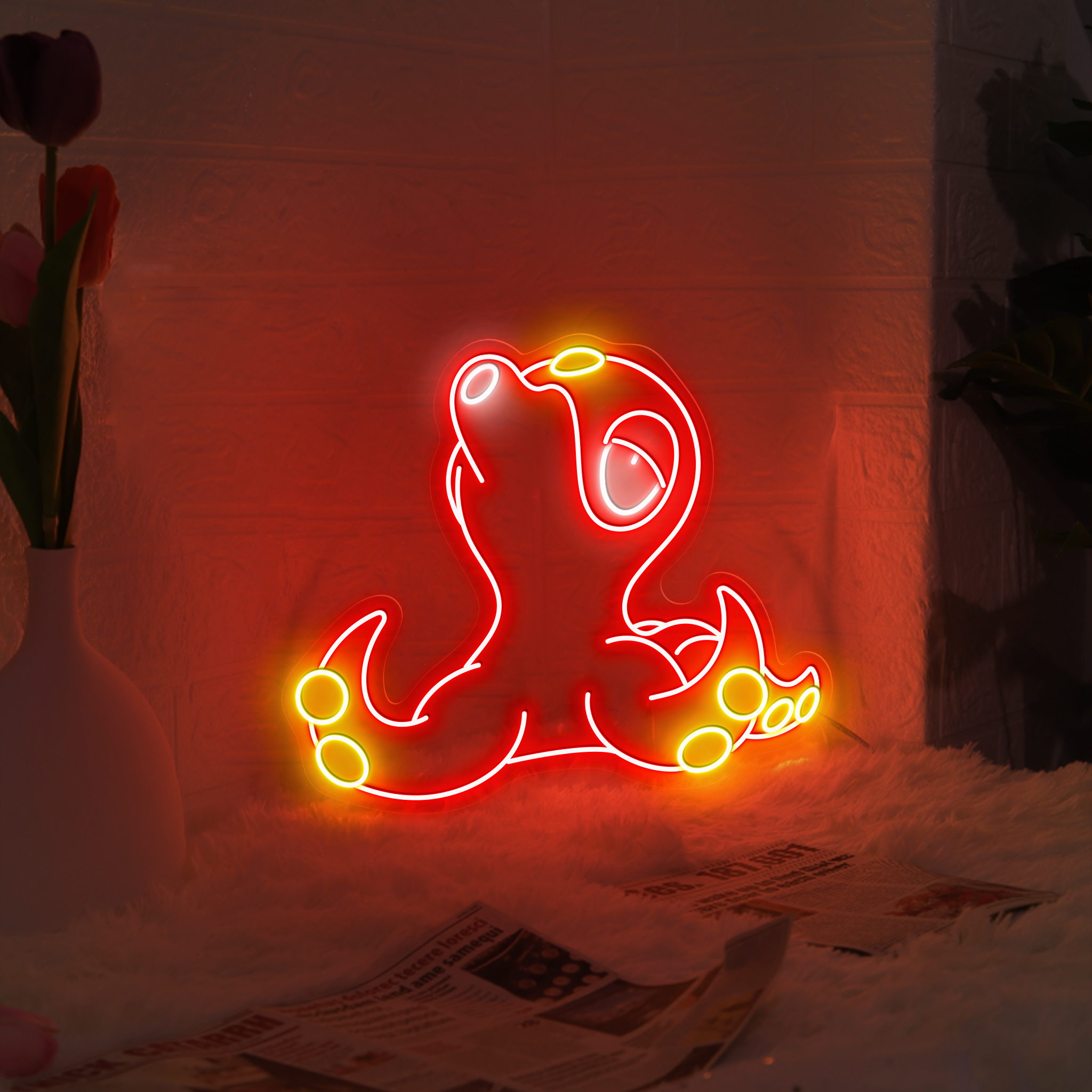 Pokemon Octillery Neon Sign
