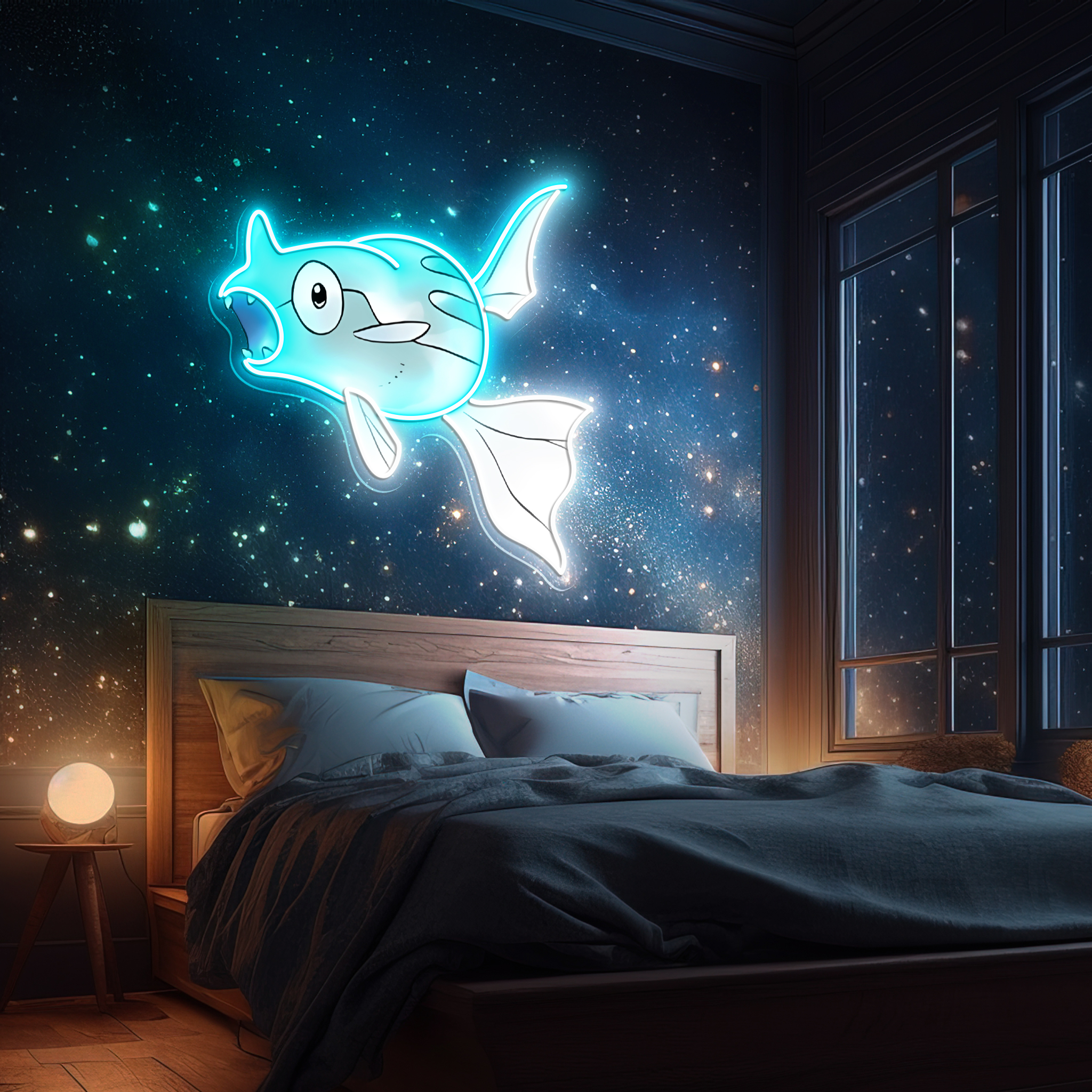 Pokemon Remoraid UV Sign