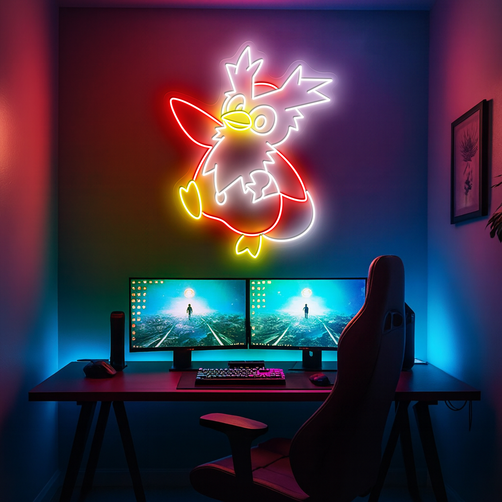 Pokemon Delibird Neon Sign