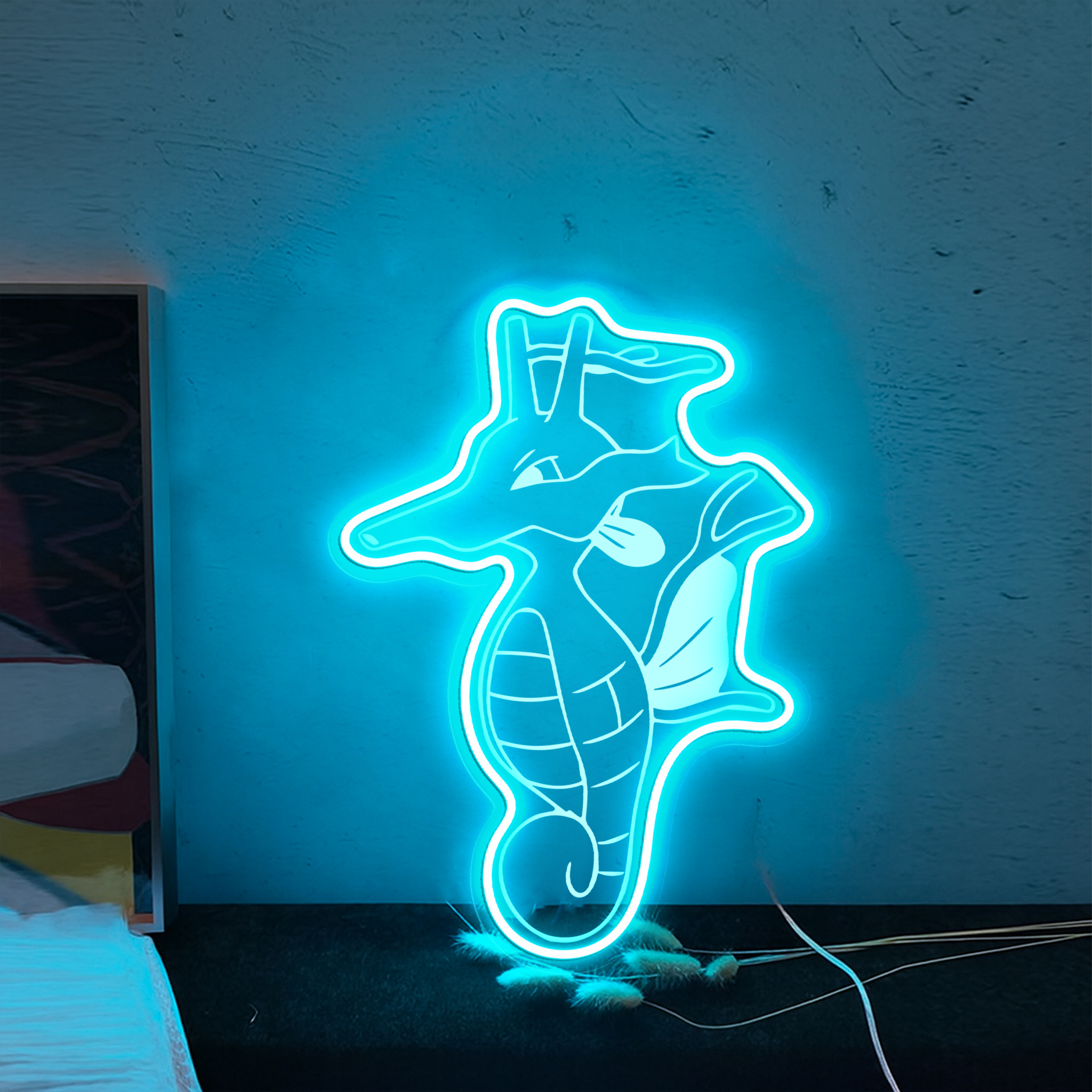 Kingdra Pokemon Laser Sign