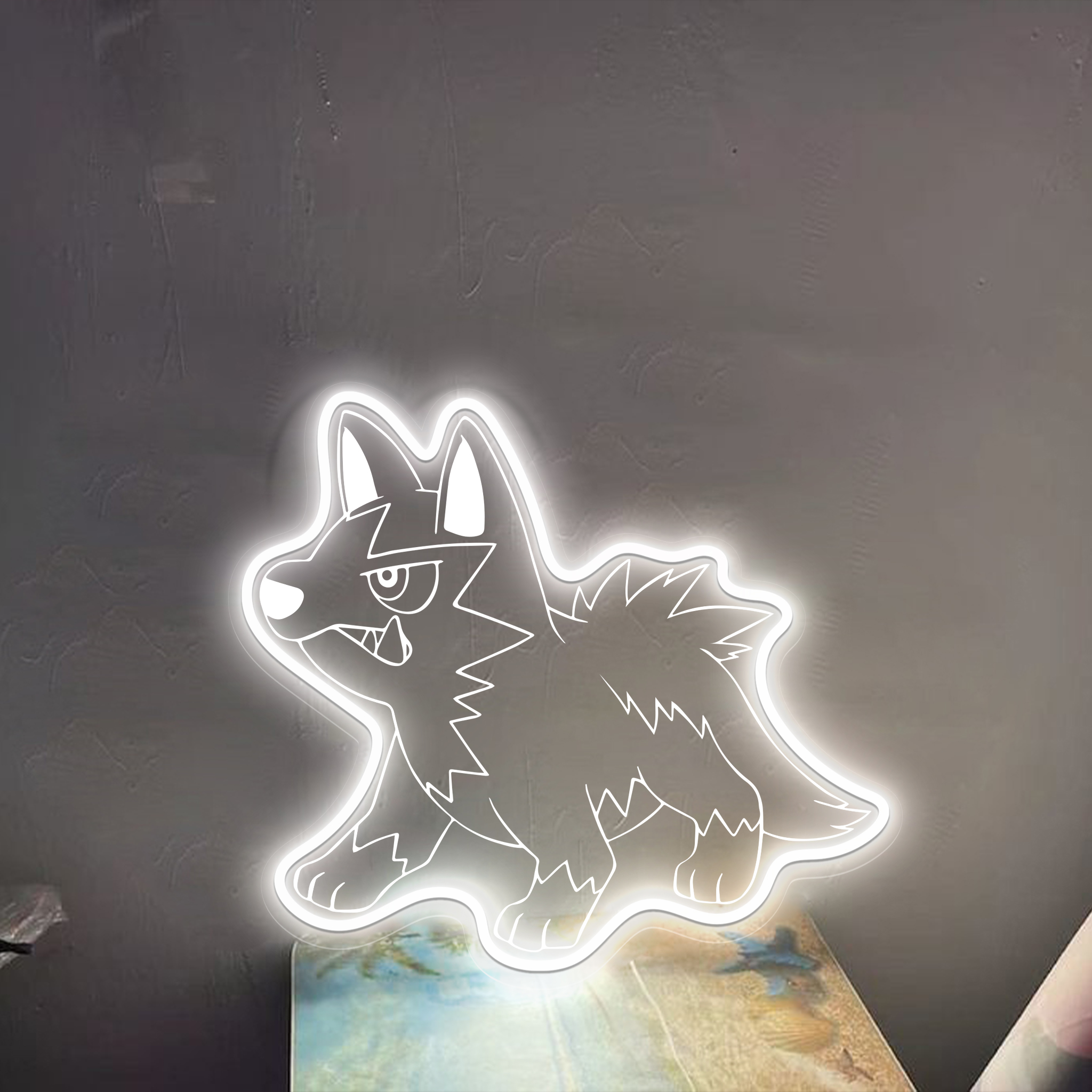 Pokemon Poochyena Laser Sign