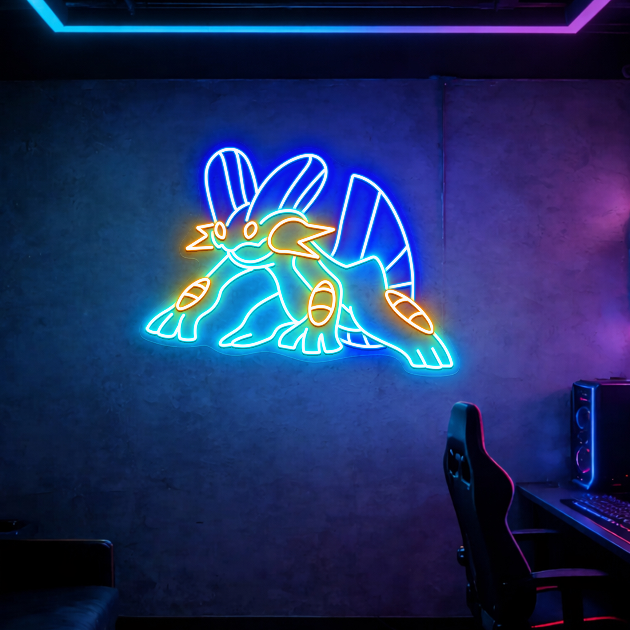 Pokemon Swampert Neon Signs