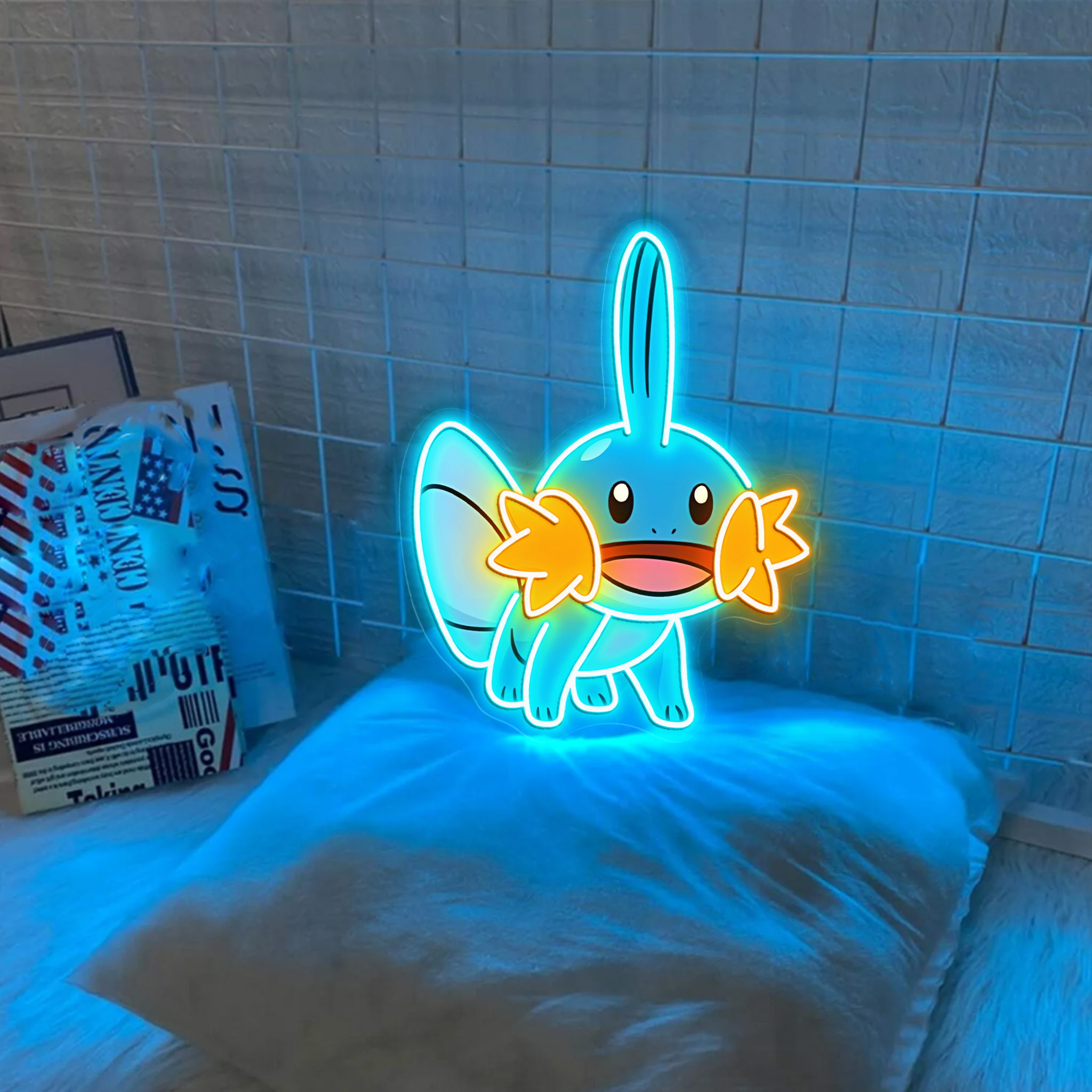 Pokemon Mudkip UV Signs