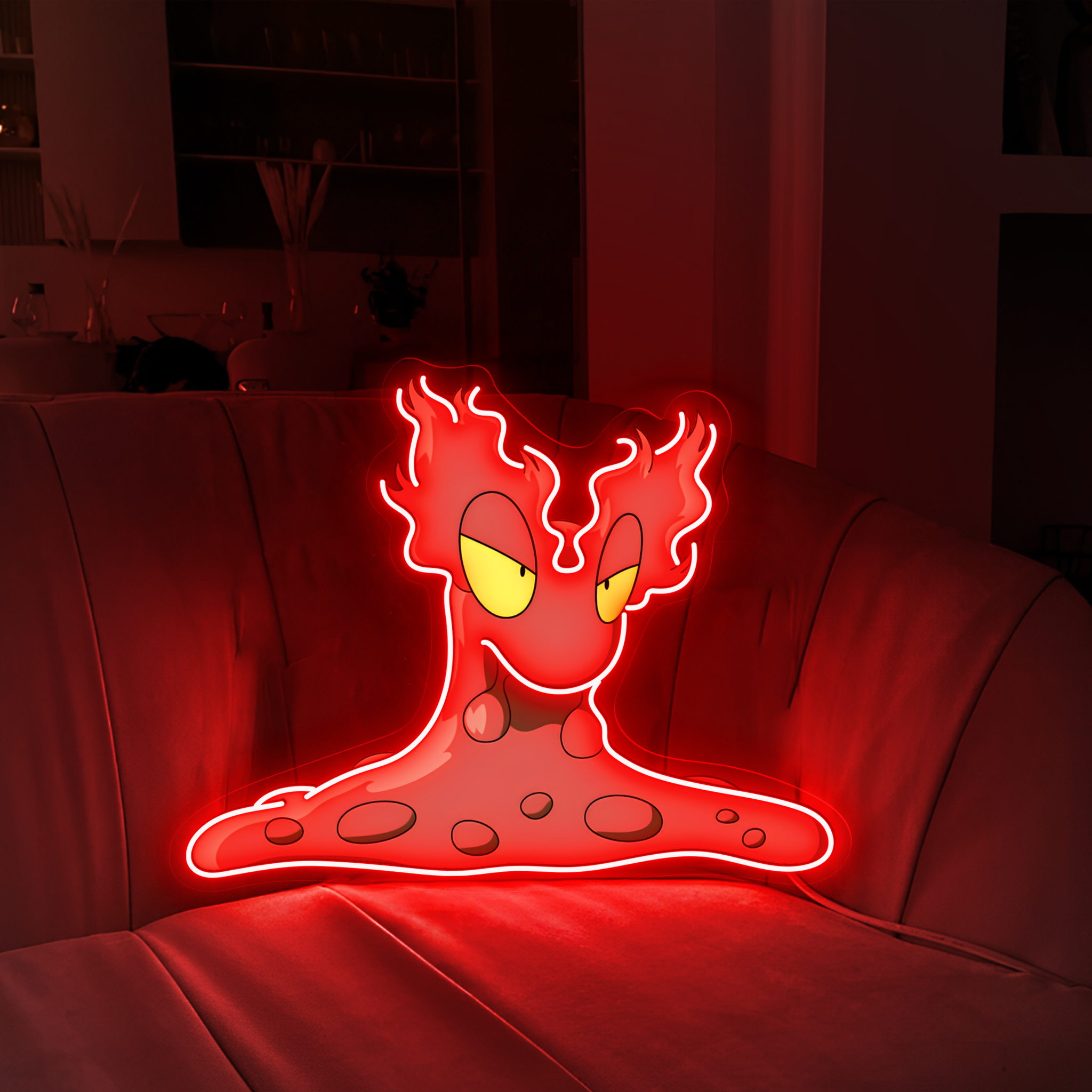 Pokemon Slugma UV Sign