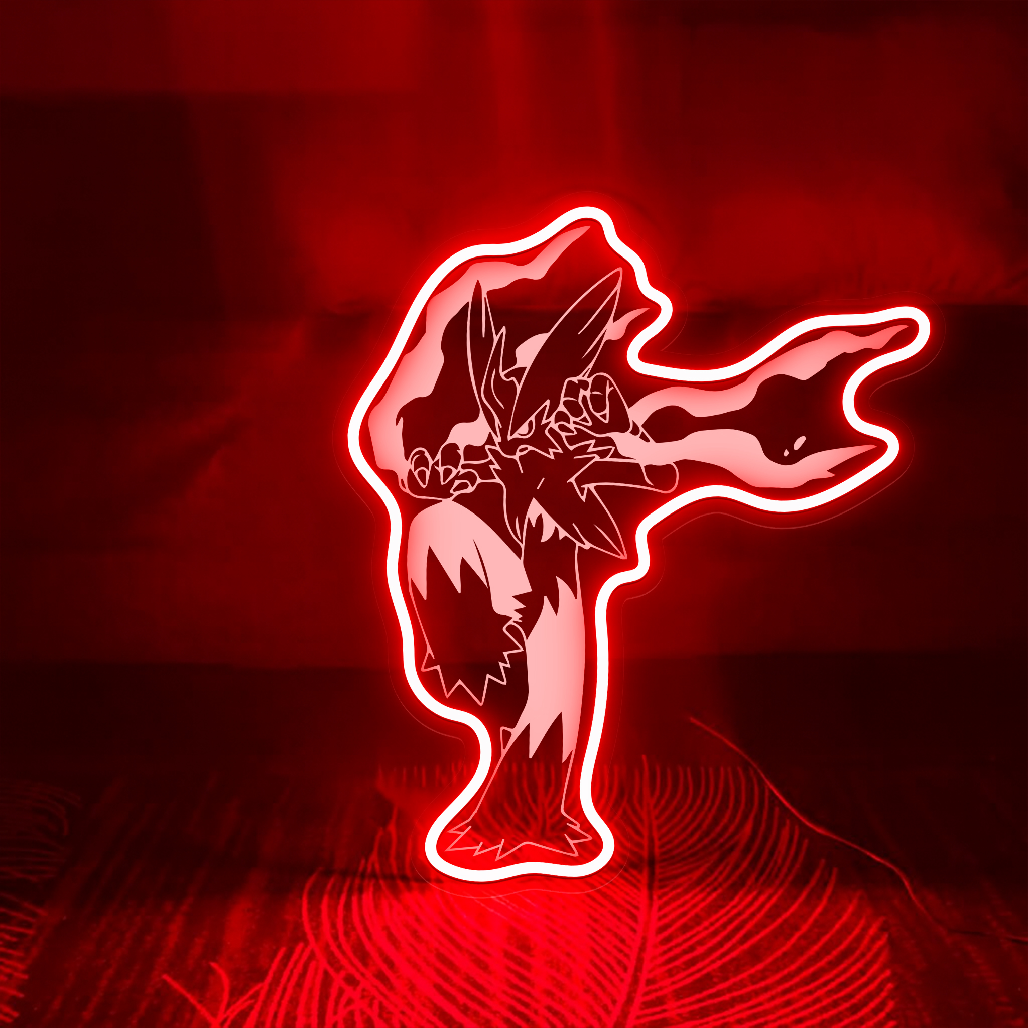 Pokemon Blaziken Laser Sign