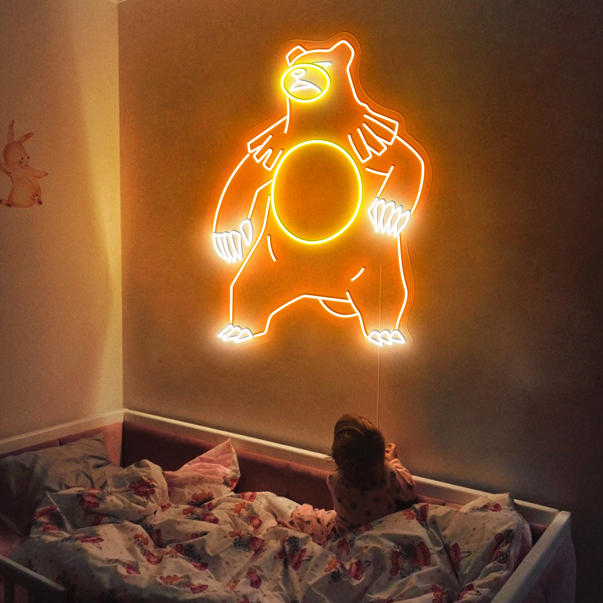 Pokemon Ursaring Neon Signs