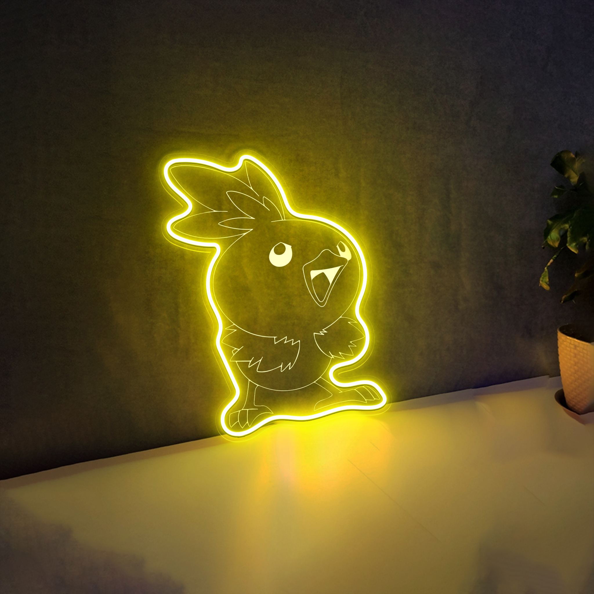 Pokemon Torchic Laser Sign