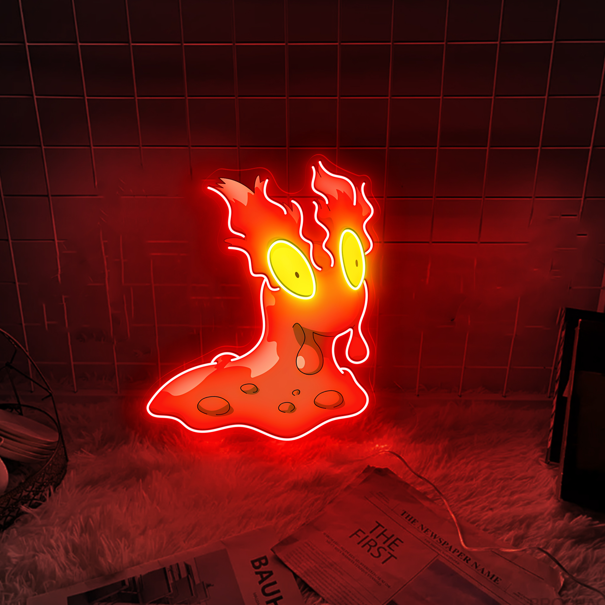 Pokemon Slugma UV Signs