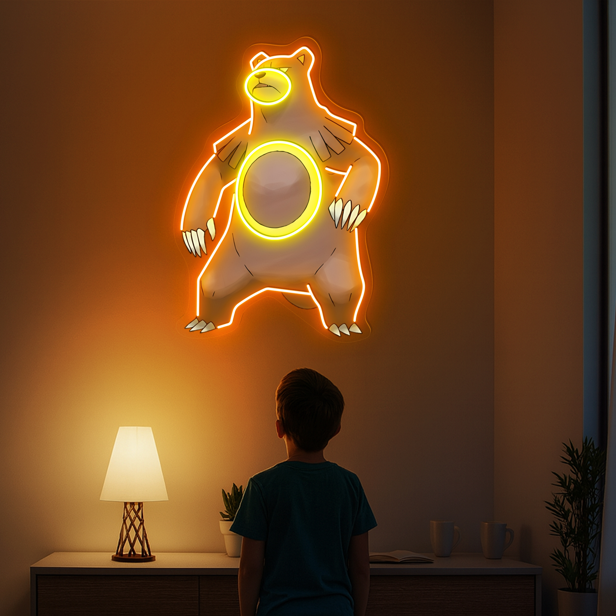 Pokemon Ursaring UV Signs