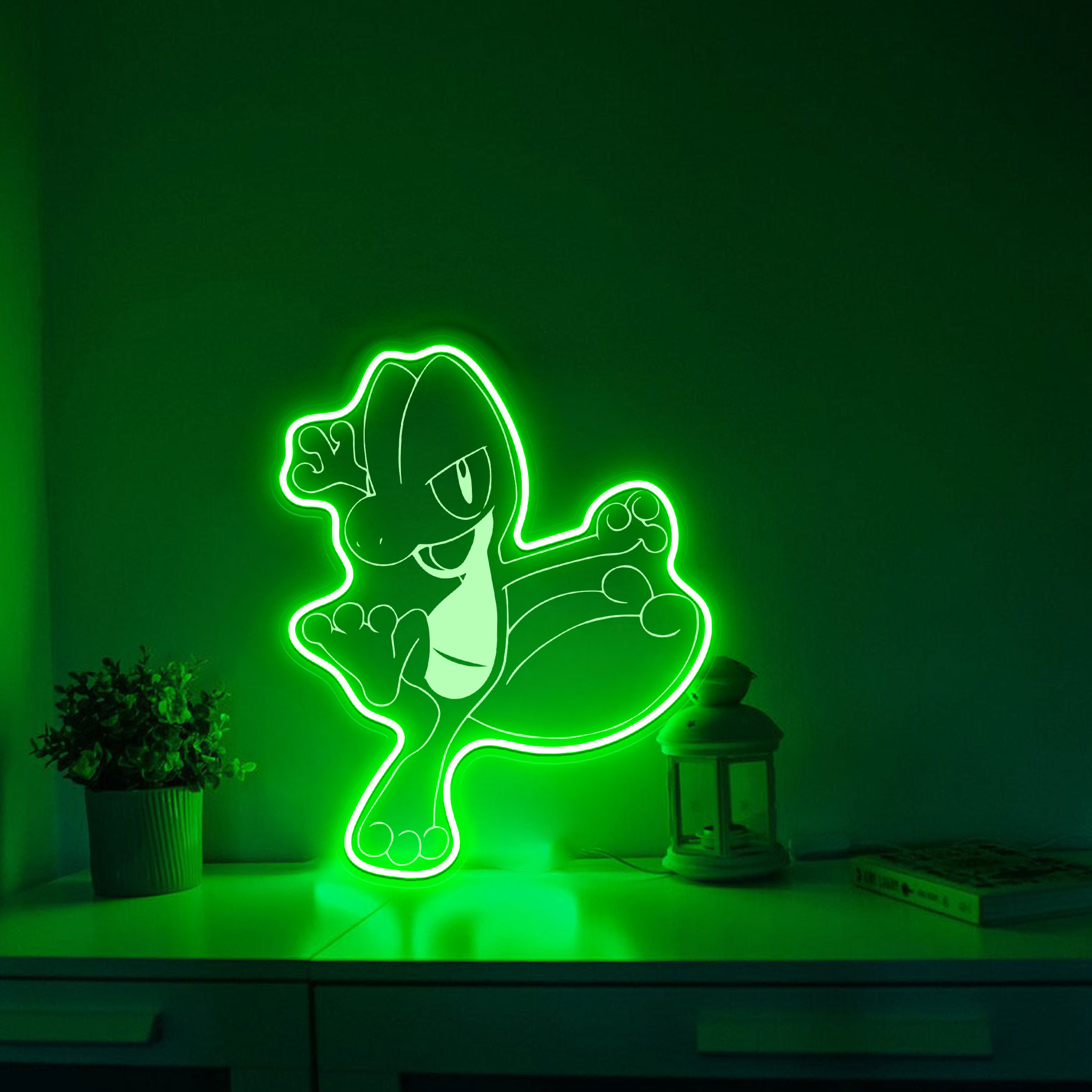 Treecko Pokemon Laser Sign