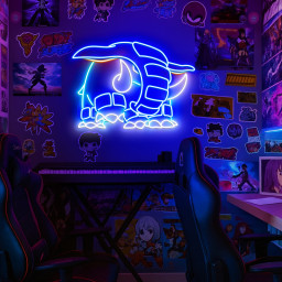 Donphan Pokemon Neon Signs