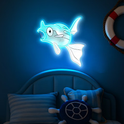 Pokemon Remoraid UV Sign