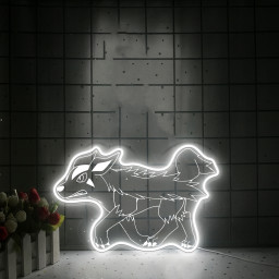 Pokemon Mightyena Laser Sign