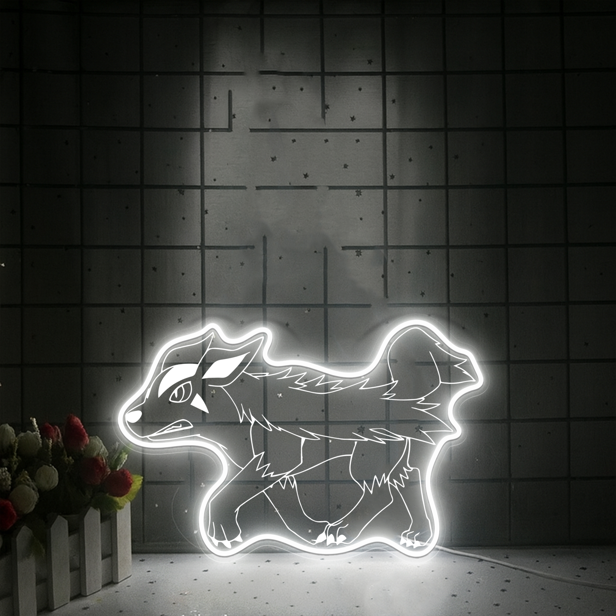 Pokemon Mightyena Laser Sign