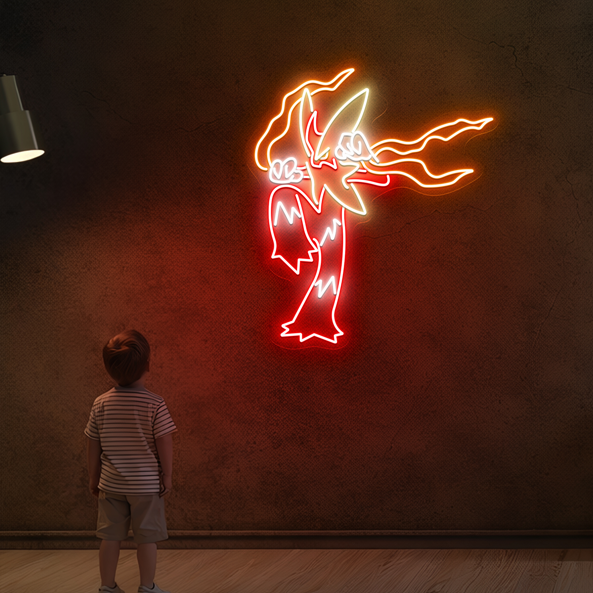 Pokemon Blaziken Neon Sign