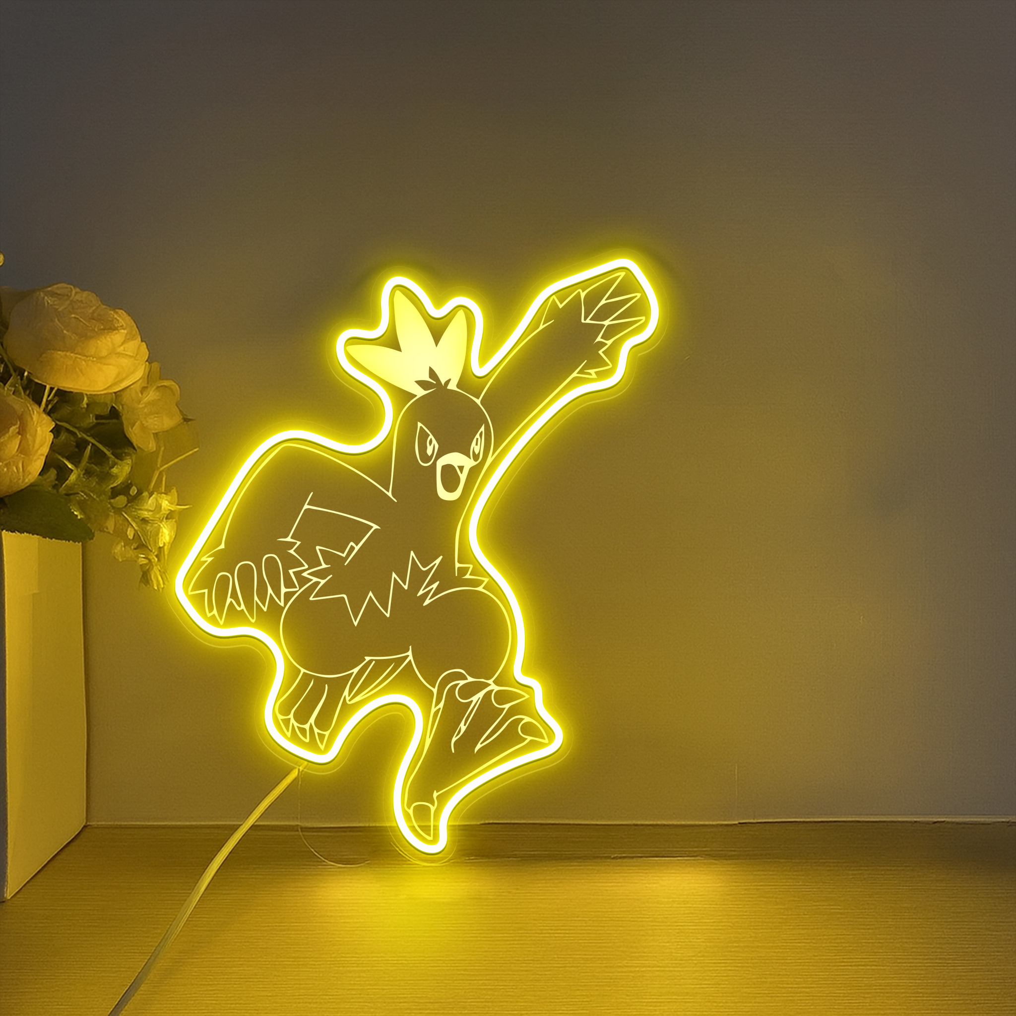 Pokemon Combusken Laser Signs