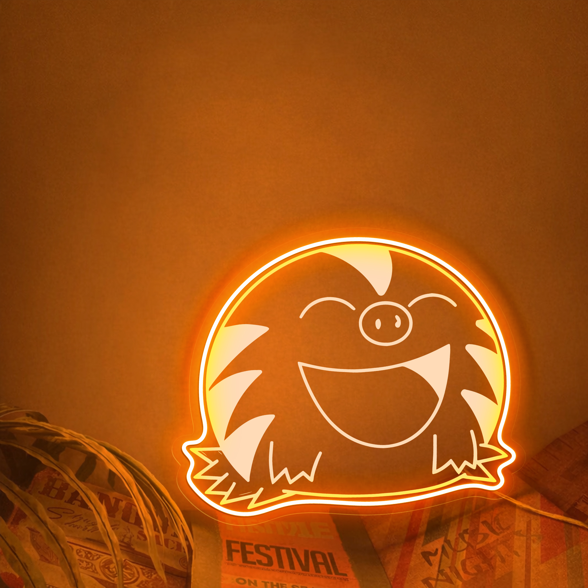 Swinub Pokemon Laser Sign