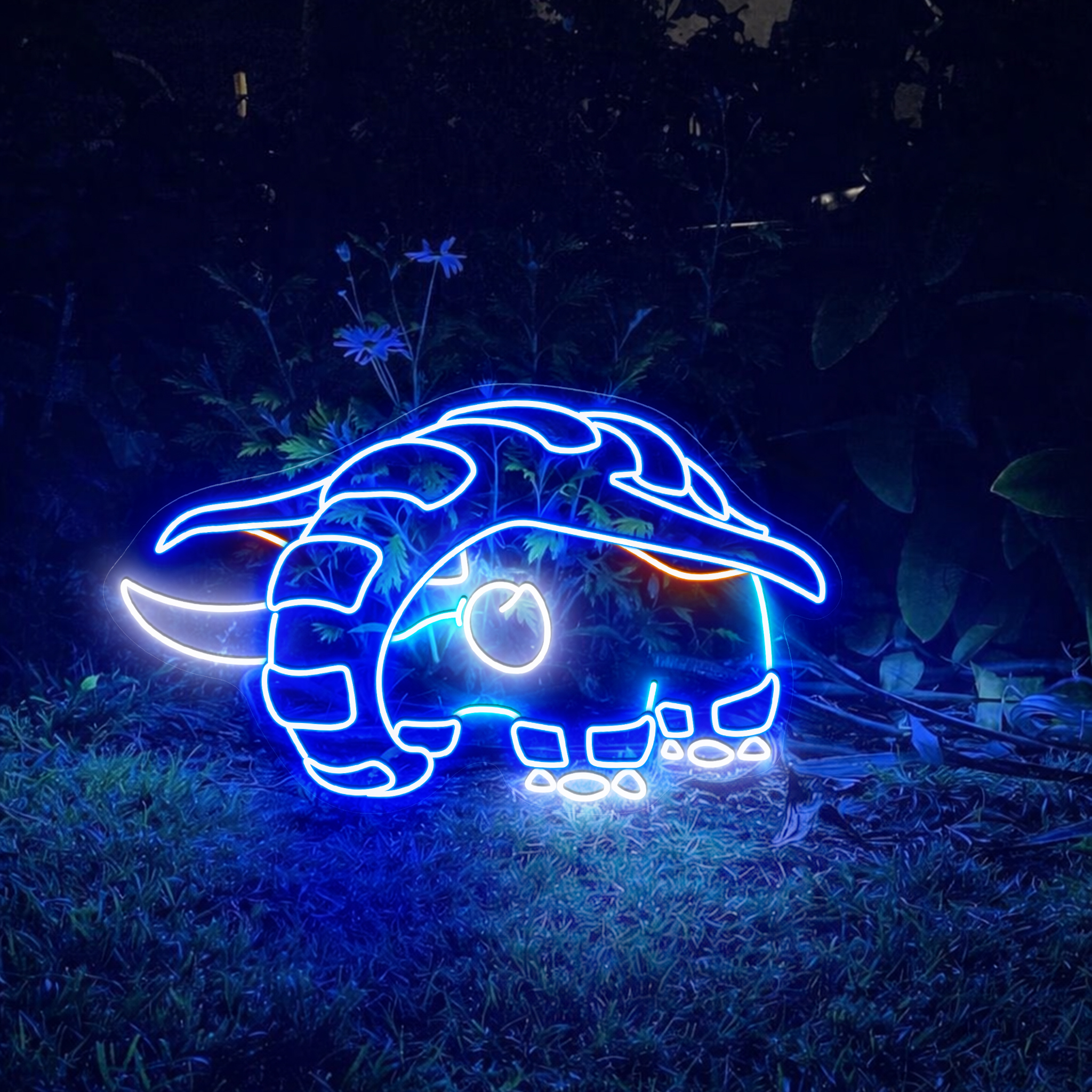 Donphan Pokemon Neon Sign