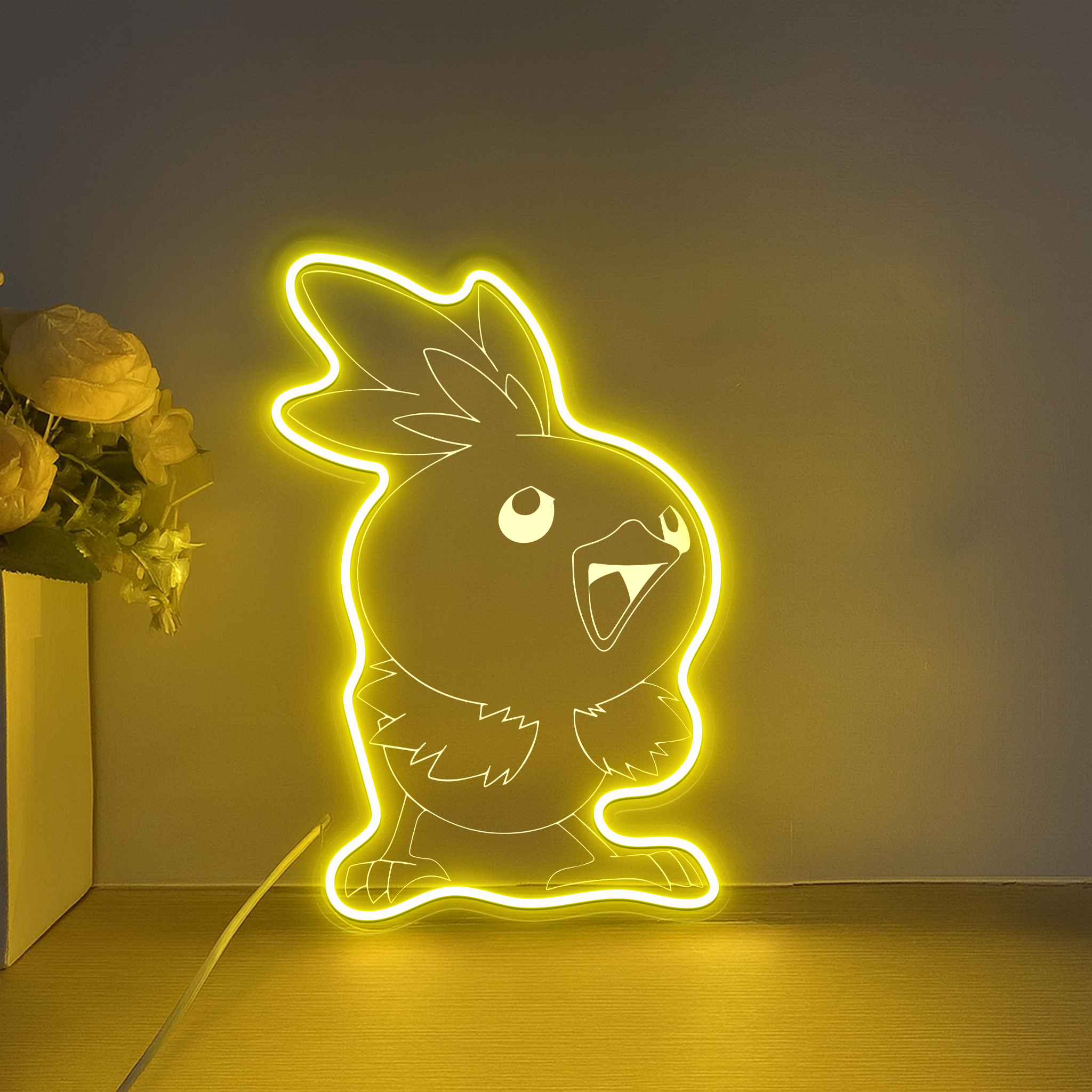 Pokemon Torchic Laser Sign