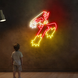 Pokemon Blaziken Neon Signs